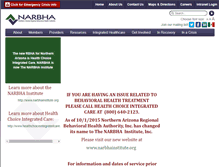 Tablet Screenshot of narbha.org